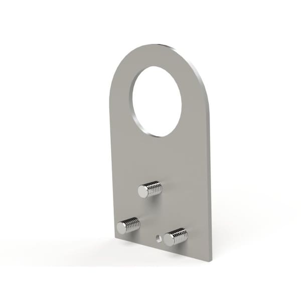 Lifting Lug, 4.81 in. H x 3 in. W x 1 in. L, Steel